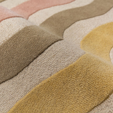 Flair Rugs wollen vloerkleed Cascade Mulberry