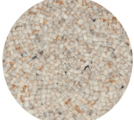 Rond wollen vloerkleed Ultimo 02 - De Munk Carpets