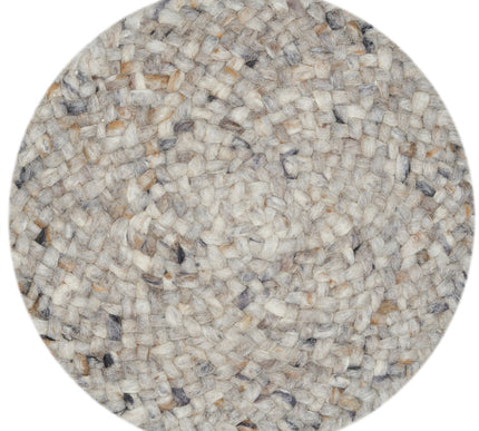 Rond wollen vloerkleed Ultimo 04 - De Munk Carpets