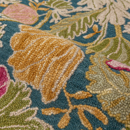 Flair Rugs wollen loper Daphne Shaped Floral Multicolor