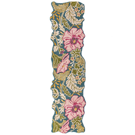 Flair Rugs wollen loper Daphne Shaped Floral Multicolor