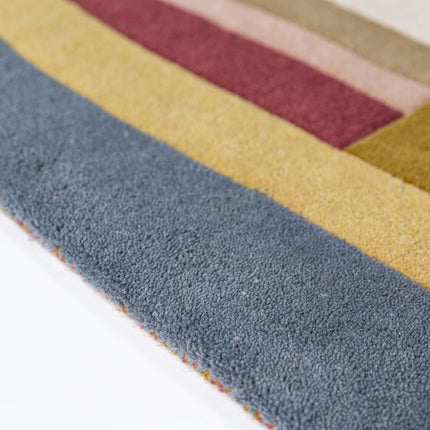Flair Rugs wollen vloerkleed Emryc Multicolor