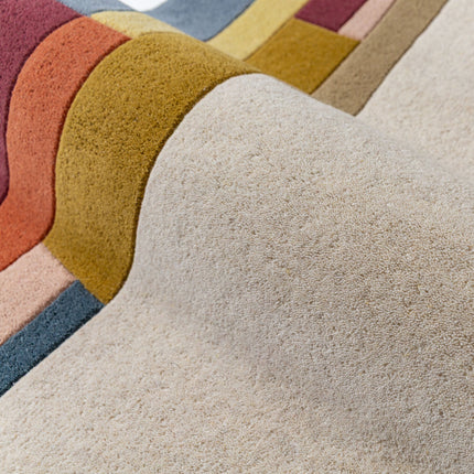 Flair Rugs wollen vloerkleed Emryc Multicolor