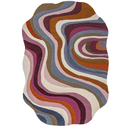 Flair Rugs wollen vloerkleed Envy Multicolor
