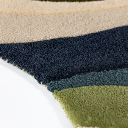 Flair Rugs wollen vloerkleed Envy Groen