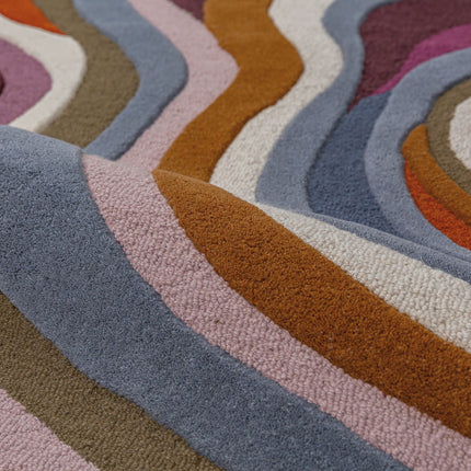 Flair Rugs wollen vloerkleed Envy Multicolor