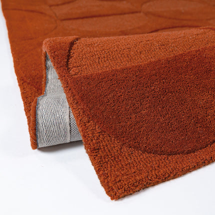 Flair Rugs wollen loper Gigi Terracotta