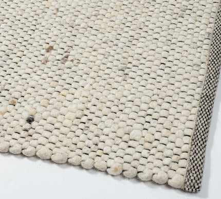 Wollen vloerkleed Vicenza 11 Beige - Eva Interior