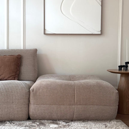Hoogpolig vloerkleed Odelia stone - Interieur05