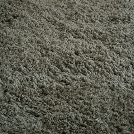 Hoogpolig vloerkleed Pilo groen polyester Interieur05