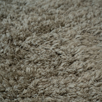 Hoogpolig vloerkleed Pilo groen polyester Interieur05