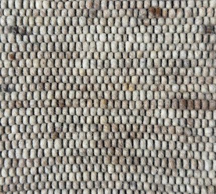Wollen vloerkleed Basilicaal Black Warp nr.12 Basic Pallio by Brinker - Vloerkledenloods