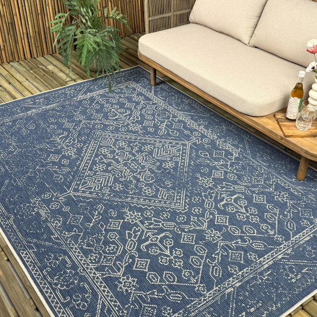 Buitenkleed Nova blauw - Interieur05