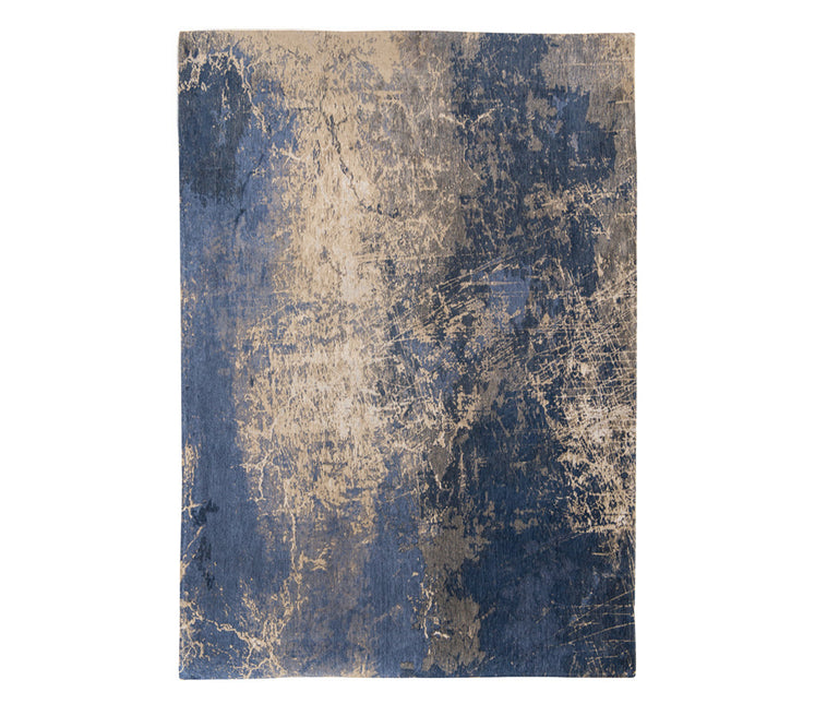 In- en outdoor vloerkleed Cracks Abyss Blue 8629 - Louis de Poortere