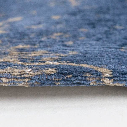 The Mad Men Cracks Collection Abyss Blue 8629 - Louis de Poortere - Vloerkledenloods