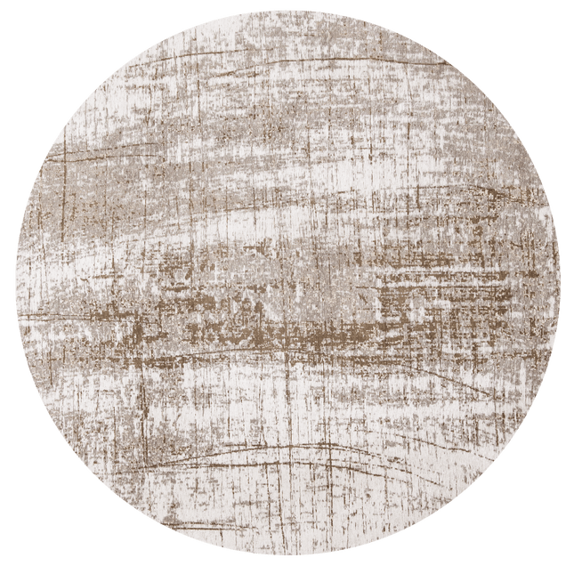 Rond in- en outdoor vloerkleed Griff Concrete Jungle 8785 - Louis de Poortere