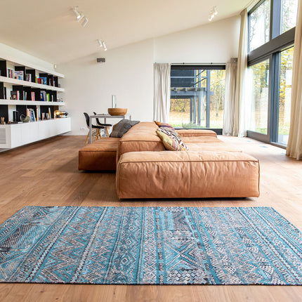 Antiquarian Kilim Zemmuriblue 9110 - Louis de Poortere