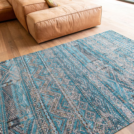 Antiquarian Kilim Zemmuriblue 9110 - Louis de Poortere