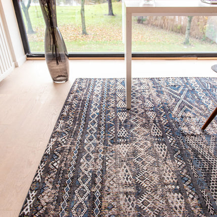Antiquarian Kilim Black rabat 9113 - Louis de Poortere