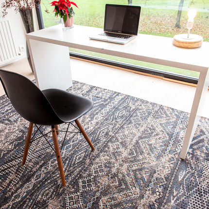 Antiquarian Kilim Black rabat 9113 - Louis de Poortere