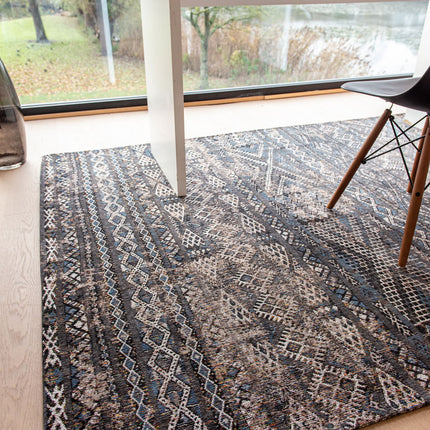 Antiquarian Kilim Black rabat 9113 - Louis de Poortere