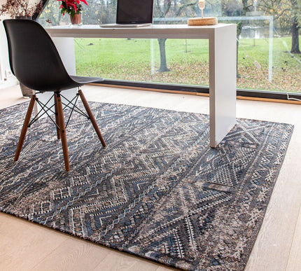 Antiquarian Kilim Black rabat 9113 - Louis de Poortere