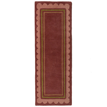 Flair Rugs wollen loper Lois Mulberry