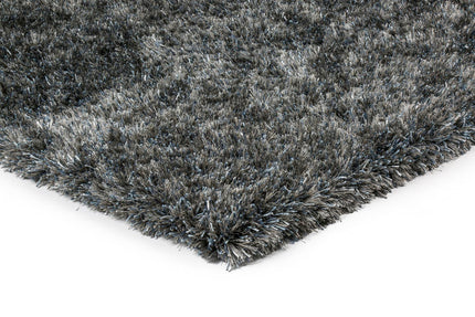 Wollen vloerkleed New Paulo Grijs Blauw 211 - Brinker Carpets