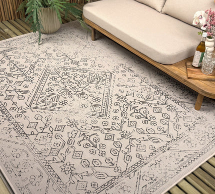 Buitenkleed Nova zwart/wit - Interieur05