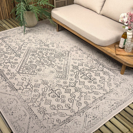 Buitenkleed Nova zwart/wit - Interieur05