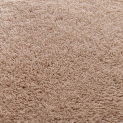 Hoogpolig vloerkleed Furr bruin - Interieur05