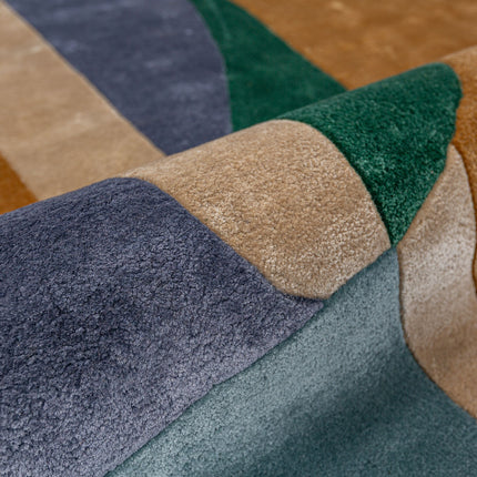 Flair Rugs viscose vloerkleed Polaris Multicolor