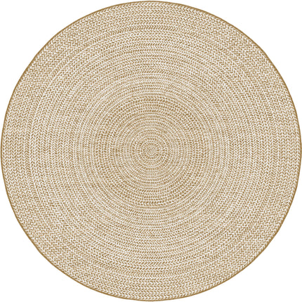 Rond buitenkleed Solid jute - Interieur05