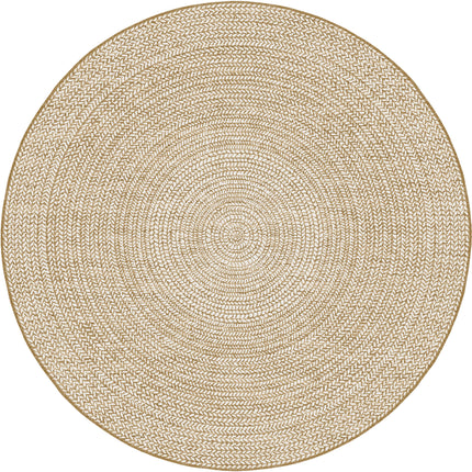 Rond buitenkleed Solid jute - Interieur05