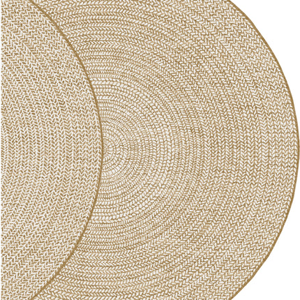 Rond buitenkleed Solid jute - Interieur05