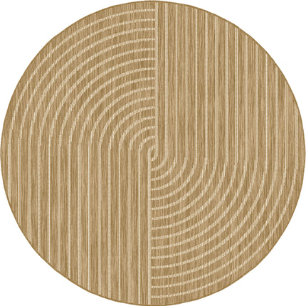 Rond buitenkleed Bold jute - Interieur05