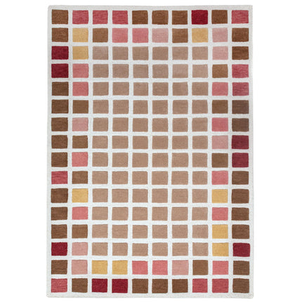 Flair Rugs wollen vloerkleed Renga Roze