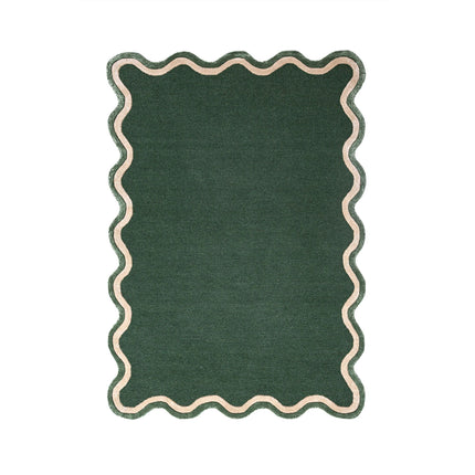 Flair Rugs wollen vloerkleed Rivo Groen