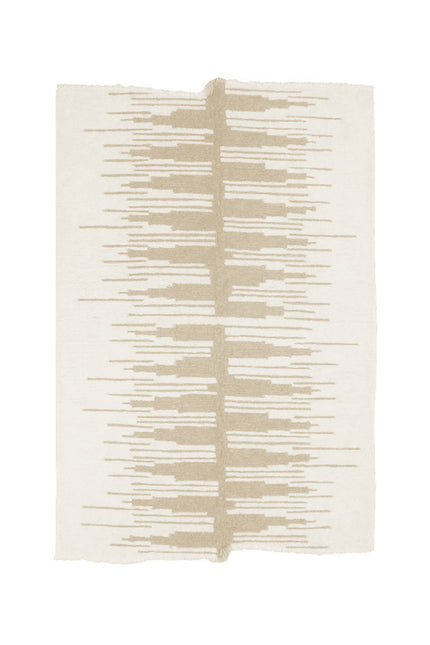 Lorena Canals wasbaar vloerkleed Nomad Zagros Naturel-Sandstone