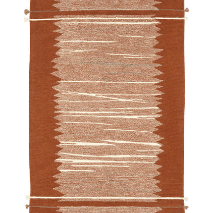 Lorena Canals wasbaar vloerkleed Nomad Sumak Terracotta