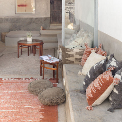 Lorena Canals wasbaar vloerkleed Nomad Sumak Terracotta