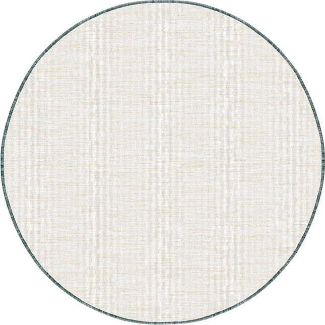 Rond buitenkleed Tone groen - Interieur05