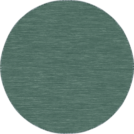 Rond buitenkleed Tone groen - Interieur05