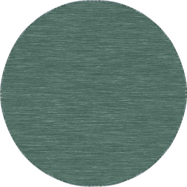 Rond buitenkleed Tone groen - Interieur05