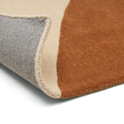 Wollen vloerkleed Alba Desert Flow Eva Interior