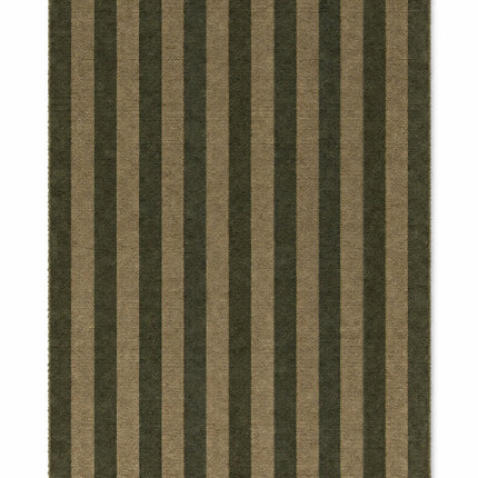 Lorena Canals Cabana Lines wollen loper Stripes Basil/Almond Frost