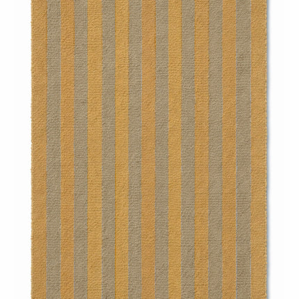 Lorena Canals Cabana Lines wollen loper Stripes Caramel/Moss