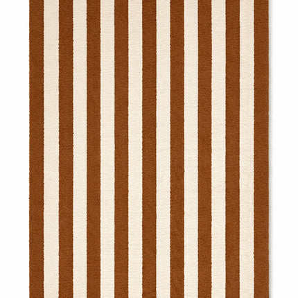 Lorena Canals Cabana Lines wollen vloerkleed Stripes Naturel/Cinamone