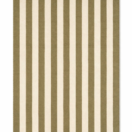 Lorena Canals Cabana Lines wollen loper Stripes Naturel/Kaki