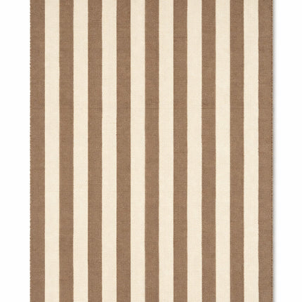 Lorena Canals Cabana Lines wollen loper Stripes Naturel/Moonlight